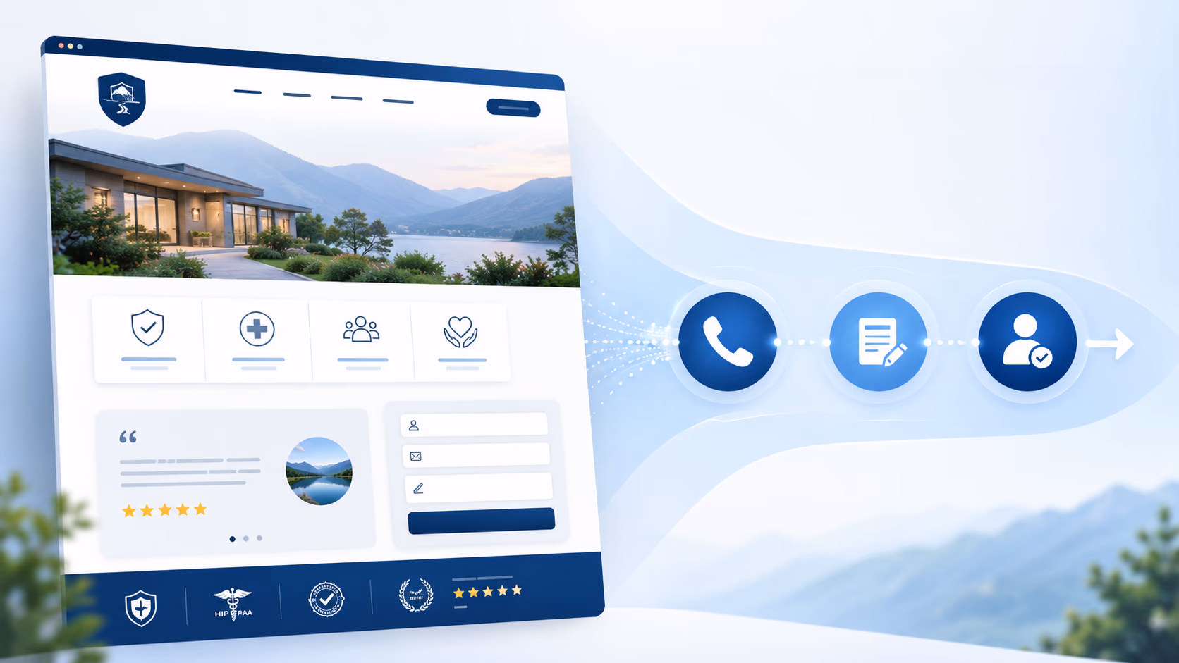 What Makes a Rehab Website Convert Visitors Into Calls and Forms